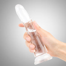 Load image into Gallery viewer, Erotic Soft Jelly Dildo Realistic Bullet Vibrator Anal Dildo Strapon Big Penis Suction Cup Dick Toy for Adult Sex Toys for Woman