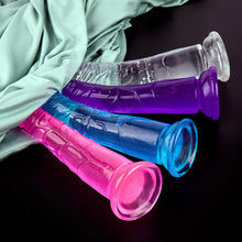 Load image into Gallery viewer, Erotic Soft Jelly Dildo Realistic Bullet Vibrator Anal Dildo Strapon Big Penis Suction Cup Dick Toy for Adult Sex Toys for Woman