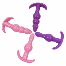 Load image into Gallery viewer, Silicone Anal Dildo No Vibrator Male Prostate Massager Anal Beads Plug G Spot Butt Plug Masturbation Anal Sex Toys for Couple