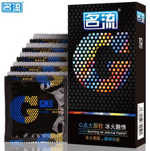 Load image into Gallery viewer, MingLiu 10 Pieces Top Quality G spot Condom Delay Ejaculation Male Big Particle G-point Penis Sleeve Sex Toys Safe contraception