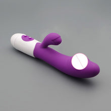 Load image into Gallery viewer, G spot Dildo Rabbit Vibrator, Dildo vibrator Dual Vibration Waterproof Female Vagina Clitoris Sex toy for Women Adult Sex Toys