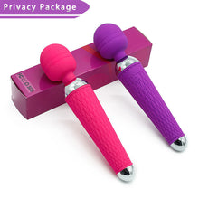 Load image into Gallery viewer, Khalesex Powerful oral clit Vibrators for Women USB Charge AV Magic Wand Vibrator Massager Adult Sex Toys for Woman Masturbator