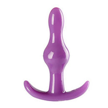 Load image into Gallery viewer, Silicone Anal Plug Butt Plug Unisex Plated Jewelry Sex Stopper Prostate Adult Toys For Men Women Anal Trainer For Couples