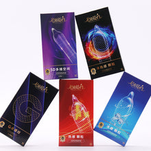 Load image into Gallery viewer, 5D Dotted Thread Ribbed G Point Latex Condoms Contraceptives Big Particle Spike Condom for Men Sex Products