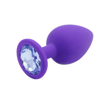 Load image into Gallery viewer, Silicone Anal Plug Butt Plug Unisex Plated Jewelry Sex Stopper Prostate Adult Toys For Men Women Anal Trainer For Couples