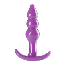 Load image into Gallery viewer, Silicone Anal Plug Butt Plug Unisex Plated Jewelry Sex Stopper Prostate Adult Toys For Men Women Anal Trainer For Couples