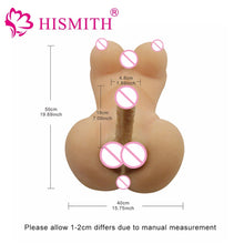 Load image into Gallery viewer, HISMITH Silicone Sex Dolls Lesbian Gay Adult sexy dolls with big breast and dildo Anal love dolls Ladyboy Sex Toys sex products