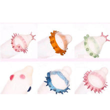 Load image into Gallery viewer, 5 pcs Adult Sex Products Sensation Class Female G-spot Vaginal Stimulation Condoms Sophora Viciifolia Spike Condom Penis Sleeve