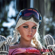 Load image into Gallery viewer, 100% real silicone full Body 168cm sex dolls adult oral lifelike anime oral love doll with vagina pussy anal big breasts for men