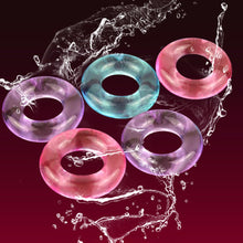 Load image into Gallery viewer, Penis Ring Reusable Bound Delay Cock Ring Sleeve Extension Condom Adult Sex Product Erotic Toys Dick Condoms For Men Dildo 1 pc
