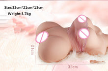 Load image into Gallery viewer, Newest! Soft Big Tits Half Body Sex Doll Front Convex Backward Heave 4D Realistic Vagina and Anal Love Doll Adult Products