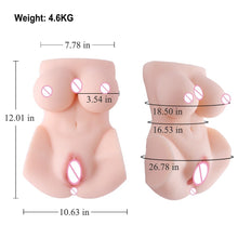 Load image into Gallery viewer, HISMITH 3D Realistic Silicone Love Doll Male Masturbator With Soft Big Breast Tight Vagina Female Doll Dody Sex Toys For Men