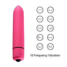 Load image into Gallery viewer, Powerful 10 Frequency Mini Bullet Vibrator Waterproof Vibrating Egg Clitoris G-spot Stimulator Dildo Vibrator Sex Toys for Women