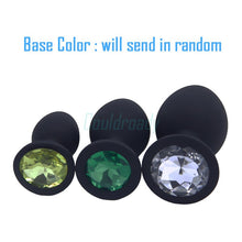 Load image into Gallery viewer, Silicone Anal Plug Butt Plug Unisex Plated Jewelry Sex Stopper Prostate Adult Toys For Men Women Anal Trainer For Couples