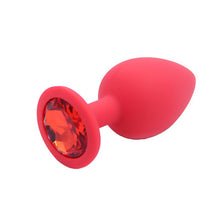 Load image into Gallery viewer, Silicone Anal Plug Butt Plug Unisex Plated Jewelry Sex Stopper Prostate Adult Toys For Men Women Anal Trainer For Couples