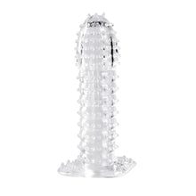 Load image into Gallery viewer, Reusable condom lube Textured Extender Sleeve screw thread Penis cover Cock Ring dildo sheath Condoms coque Sex Toys for Men