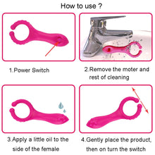 Load image into Gallery viewer, New Silicone G spot Stimulate Vibrators Dildo Nipple Clip Masturbate vibrator  Adults Sex Toys For Women Men Couple