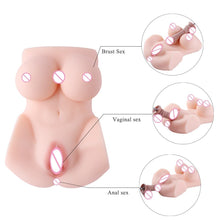 Load image into Gallery viewer, HISMITH 3D Realistic Silicone Love Doll Male Masturbator With Soft Big Breast Tight Vagina Female Doll Dody Sex Toys For Men