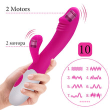 Load image into Gallery viewer, FLXUR Vibrators For women Dildo Sex Toy Rabbit Vibrator Vagina Clitoris Female Massager Masturbation Electric Motor Sex Products