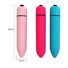Load image into Gallery viewer, IKOKY Powerful 10 Speed Vibrating Mini Bullet Shape Vibrator Waterproof G-spot Massager Sex Toys for Women Female Adult Products