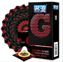 Load image into Gallery viewer, MingLiu 10 Pieces Top Quality G spot Condom Delay Ejaculation Male Big Particle G-point Penis Sleeve Sex Toys Safe contraception